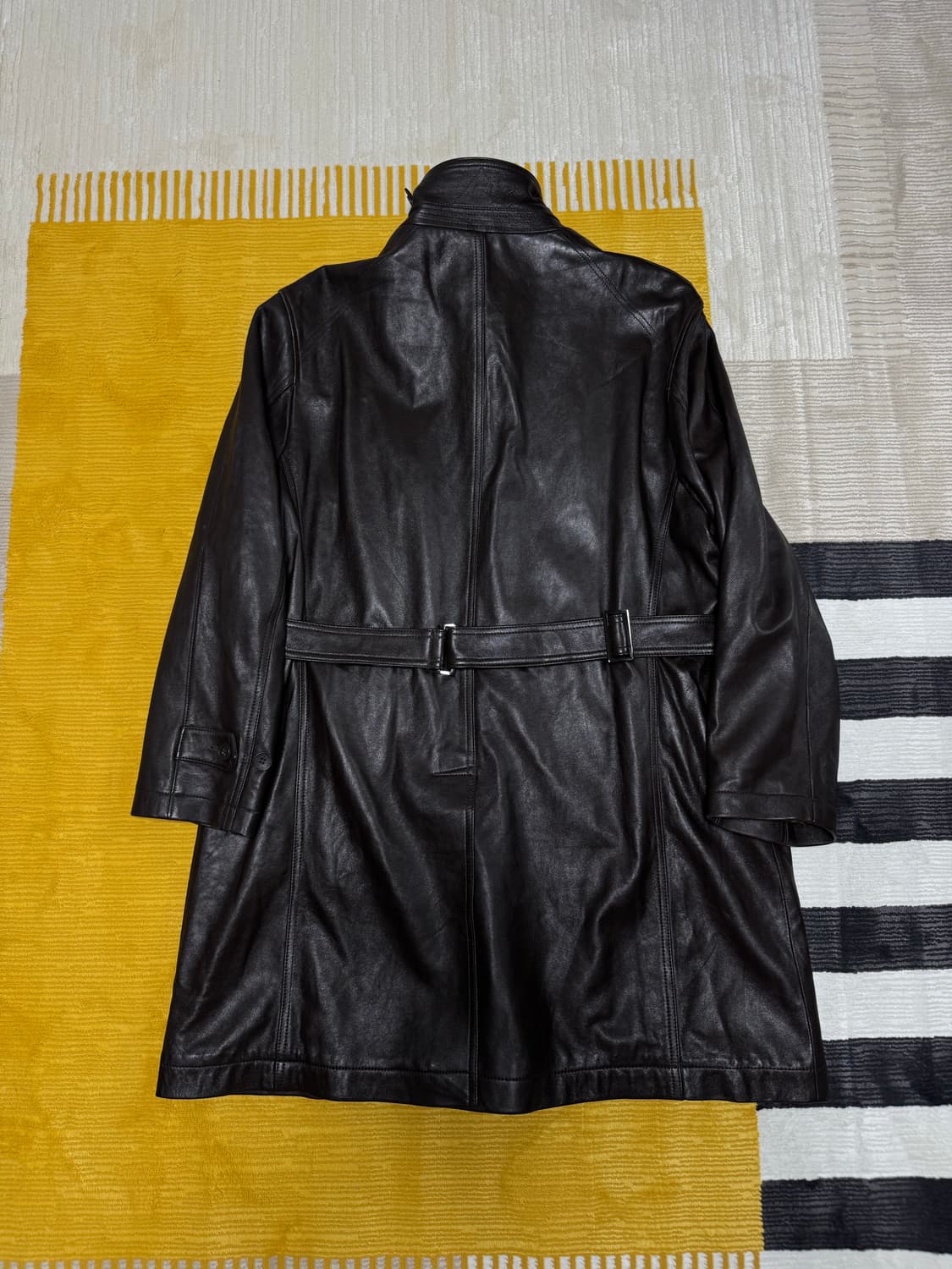 Balenciaga Trench Leather coat 상품이미지1