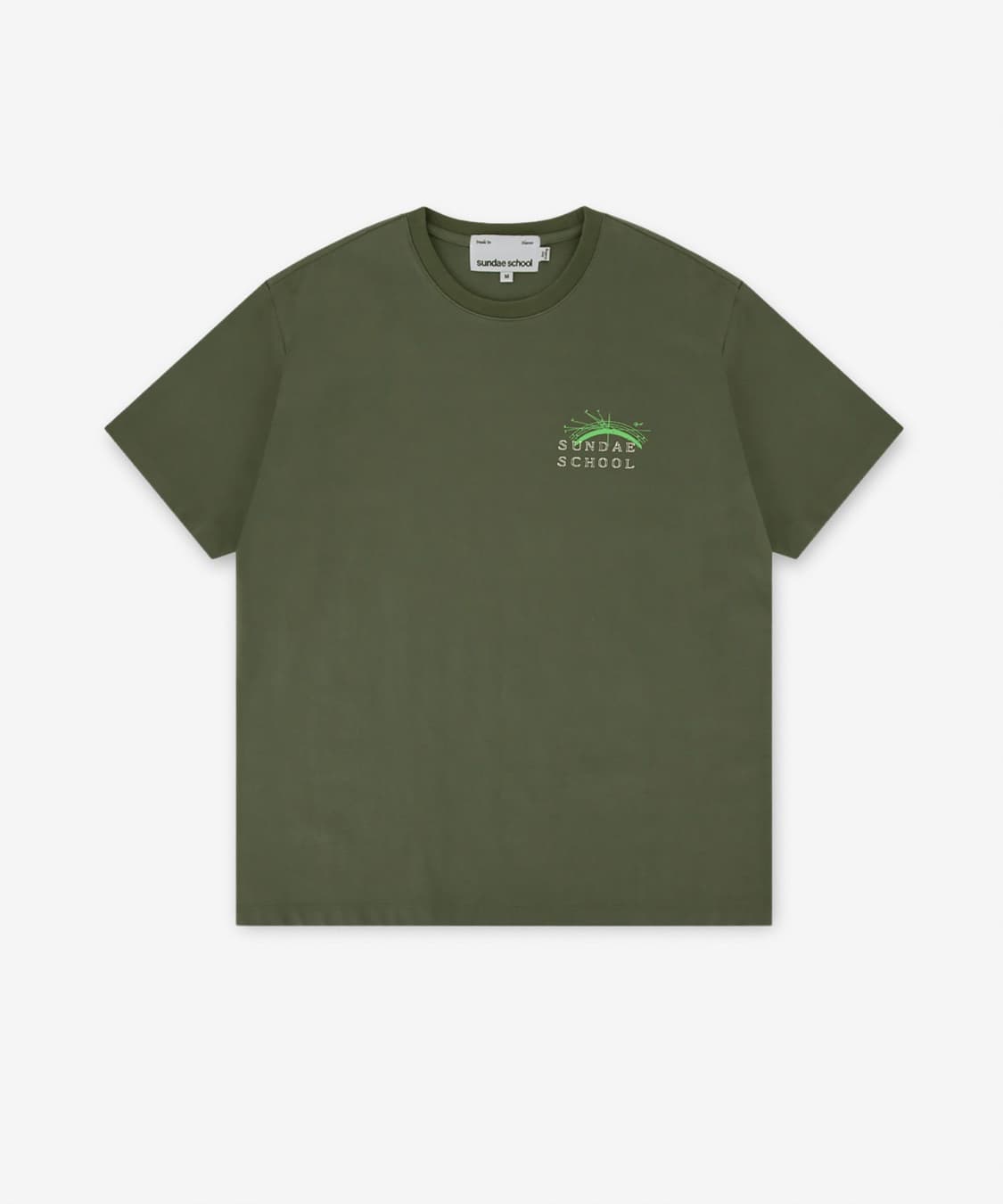 sundae school 선대스쿨 스파크노트 프린팅 반팔 티셔츠 새상품 상품이미지1