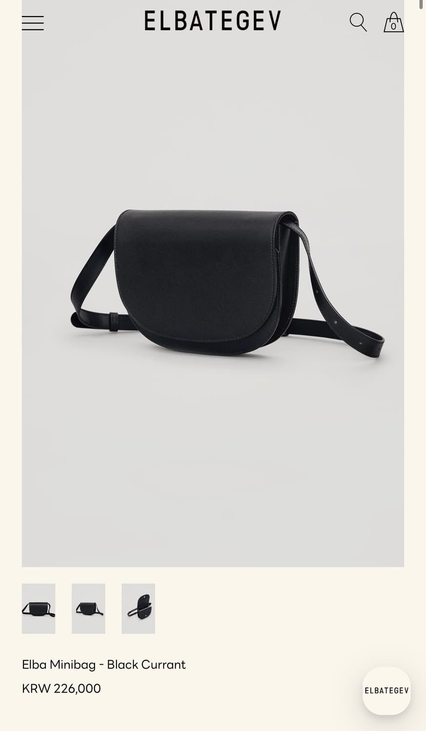 엘바테게브 미니백 상품이미지3