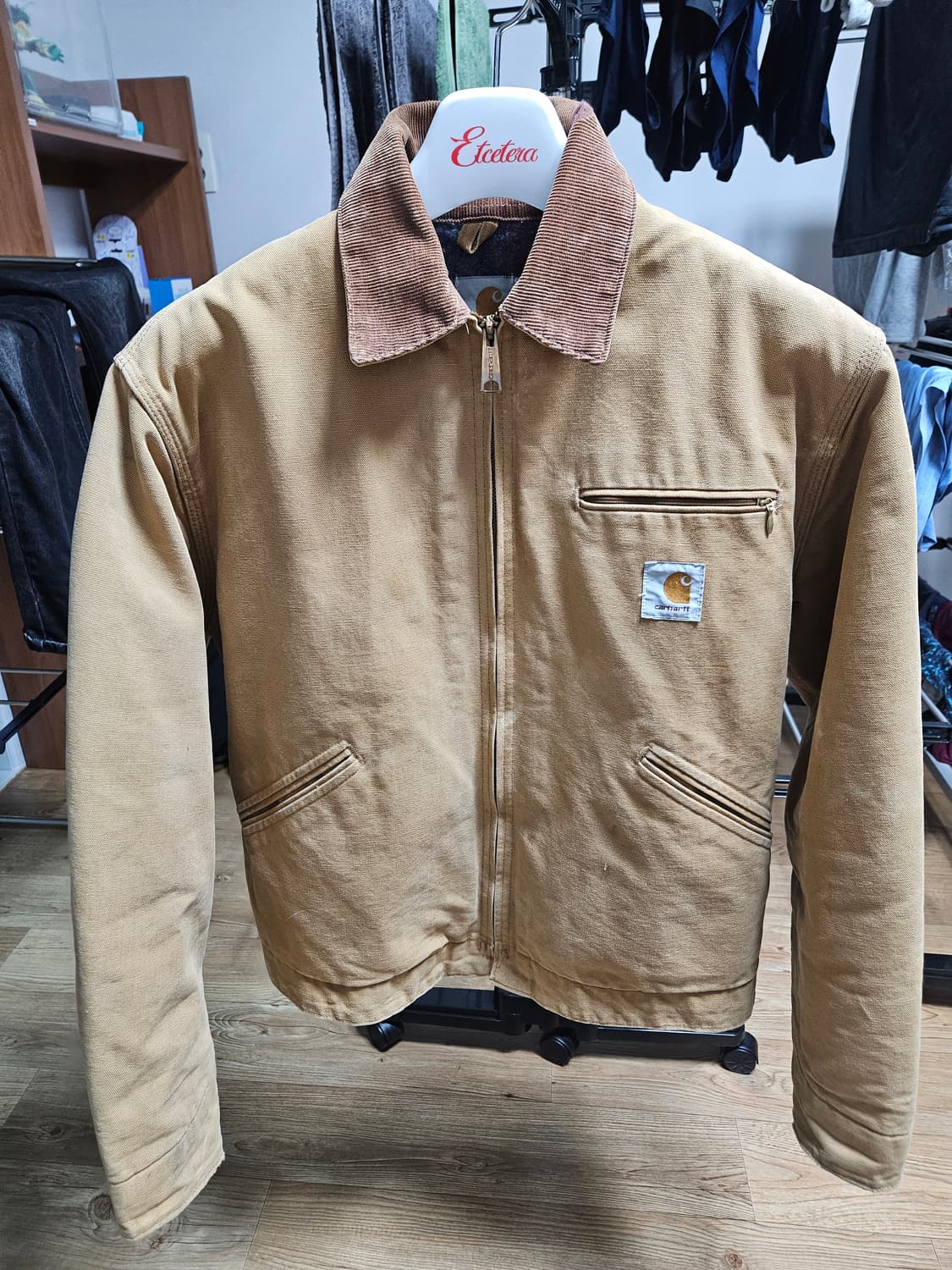 칼하트 디트로이트 자켓 6BLJ 90s S사이즈. 상품이미지2