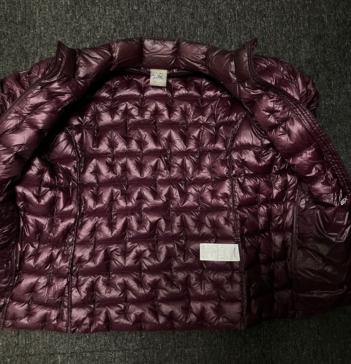 몽벨 플라즈마 ex1000 경량패딩 상품이미지3