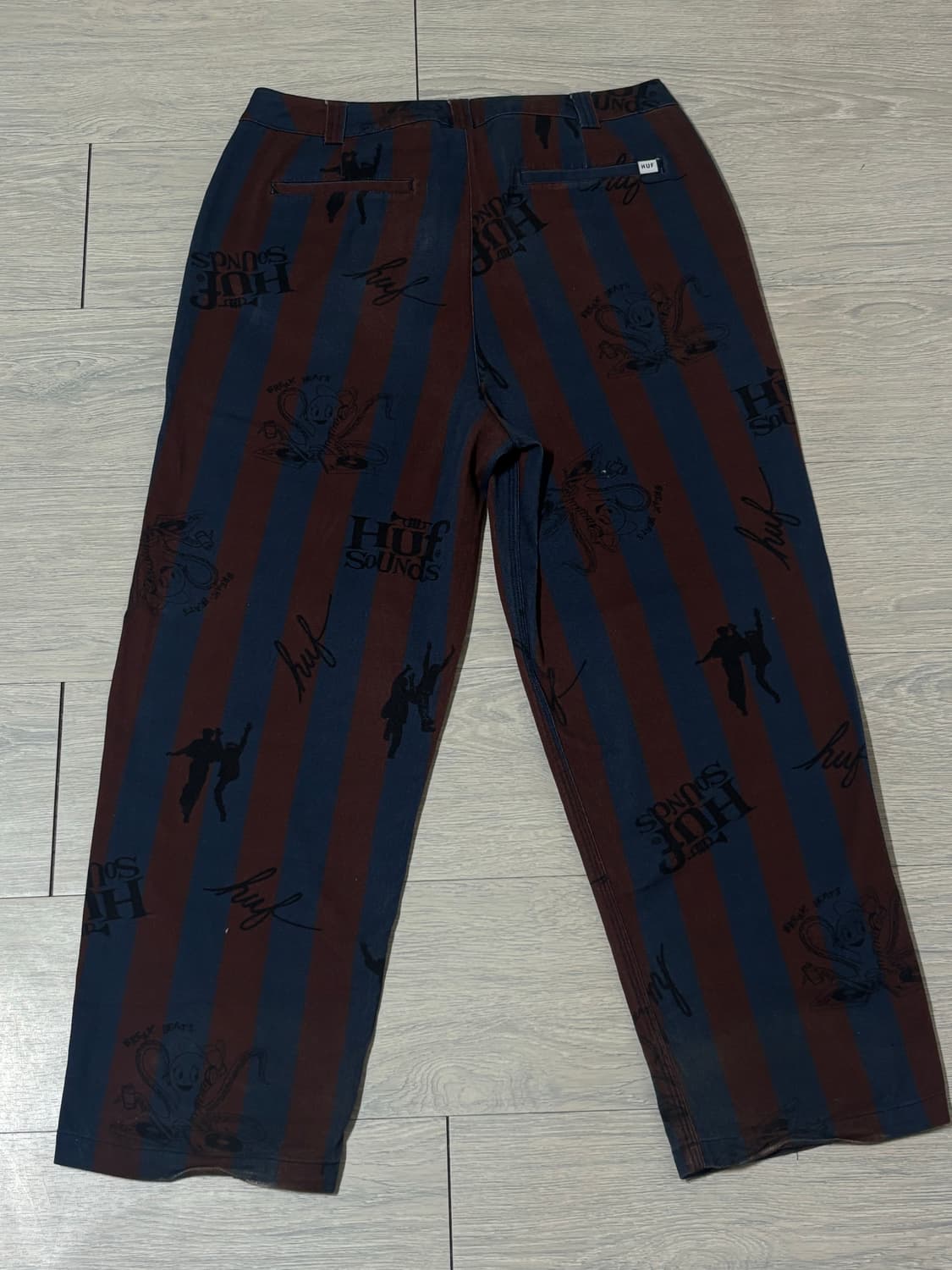 HUF 스트라이프 팬츠 상품이미지2