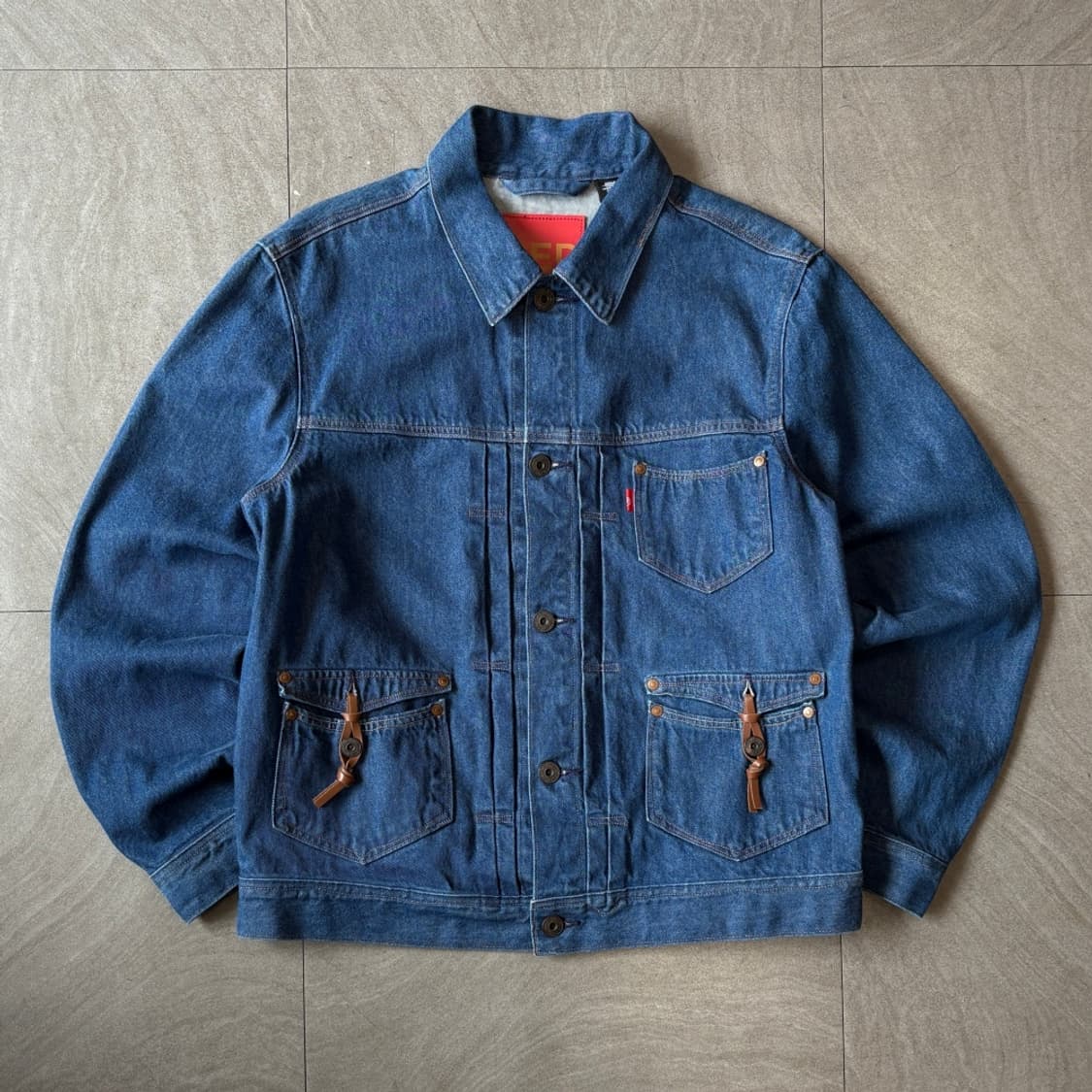 리바이스 정품 레드 타입2 데님 자켓 상품이미지1