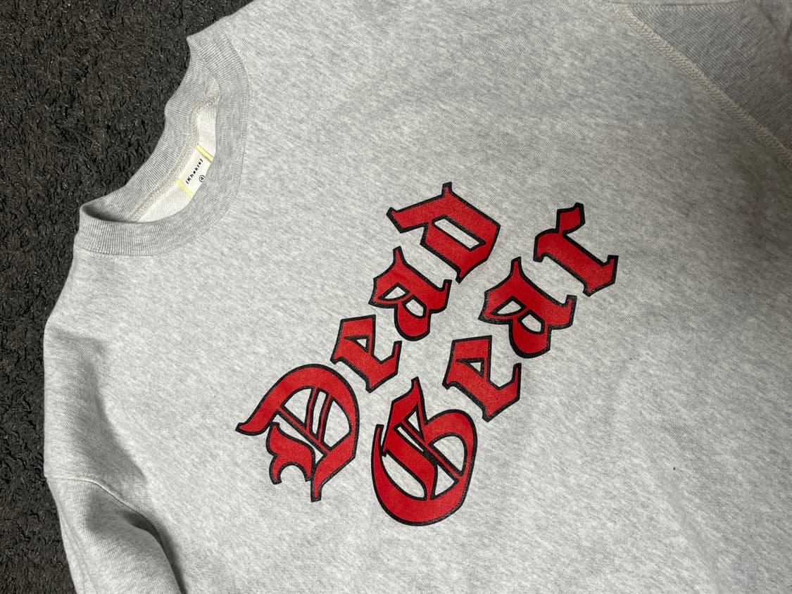 카키스 데드기어 맨투맨 4사이즈 상품이미지2