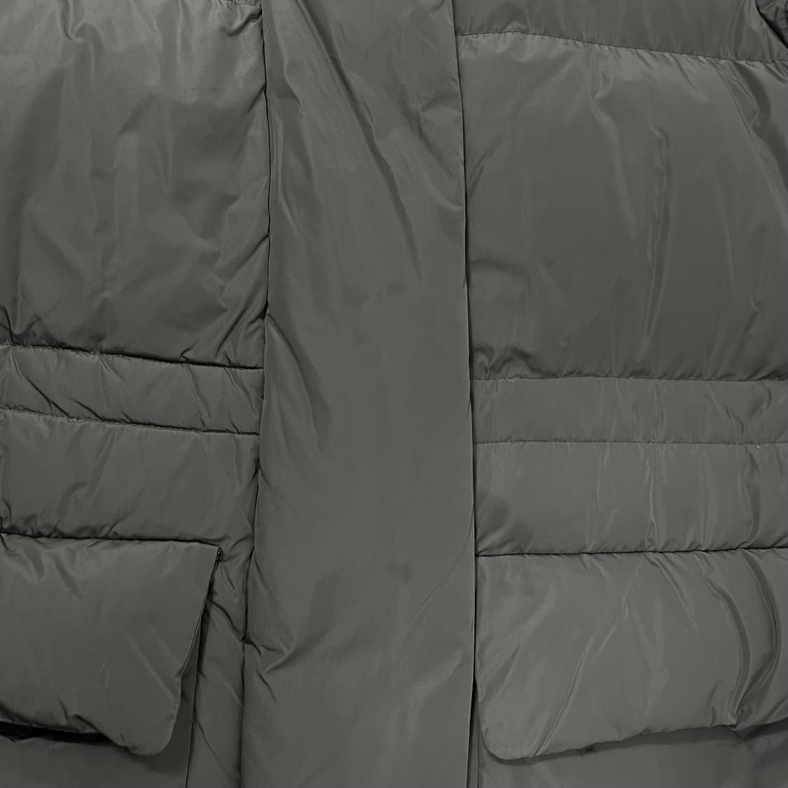 럭키슈에뜨 구스다운 모피 털 롱패딩 상품이미지10
