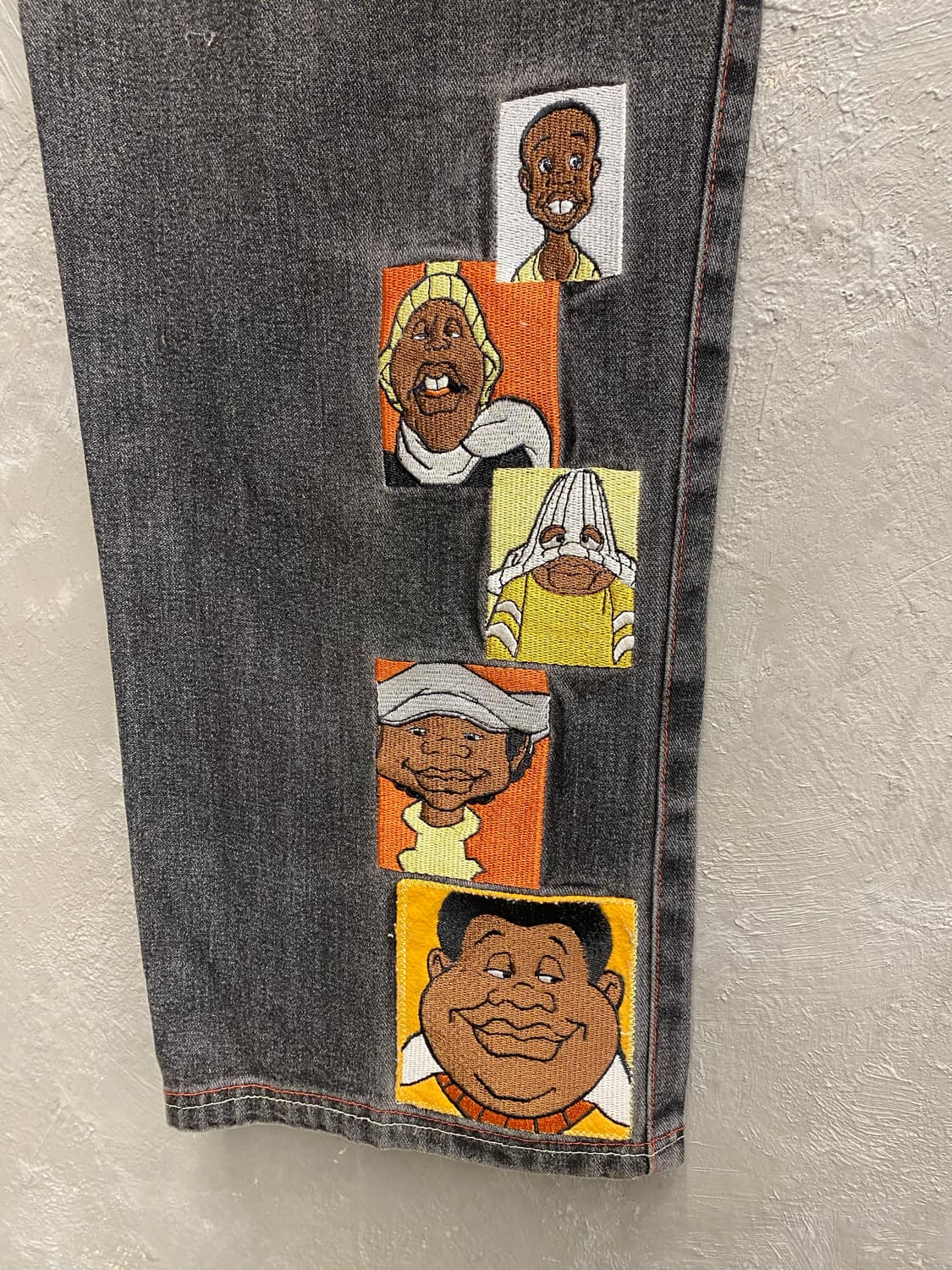 [29] 90s FUBU PLATINUM 후부 플래티넘 데님팬츠 상품이미지2