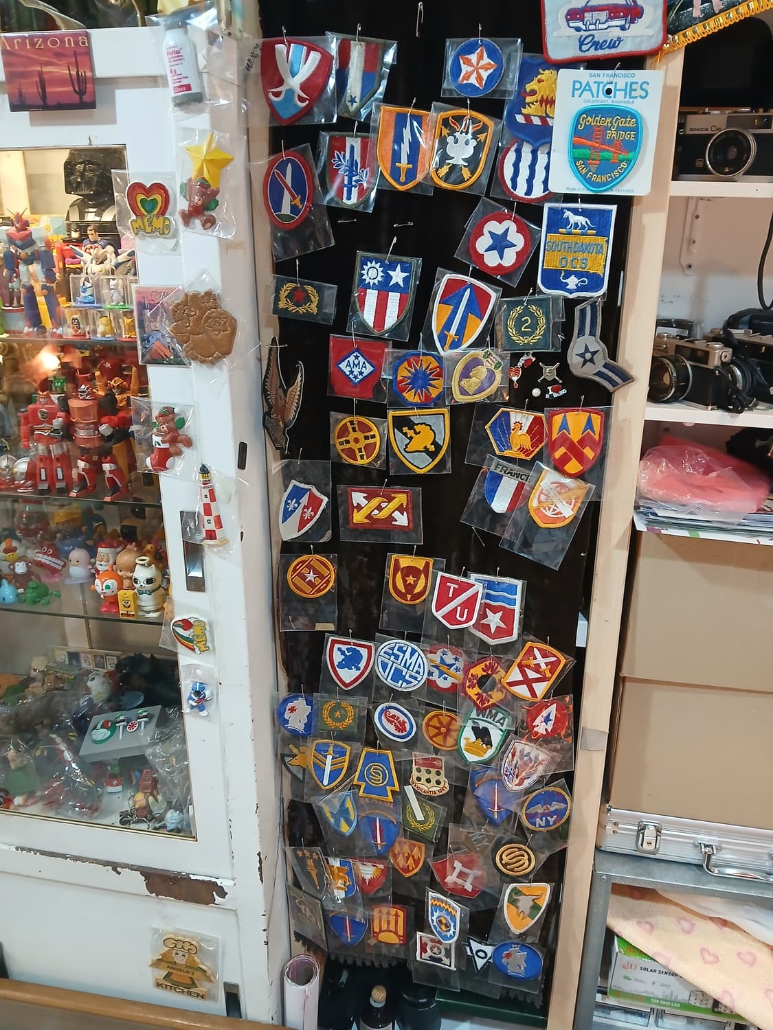 옛날 빈티지 미군 오리지널 패치, 와팬 상품이미지1