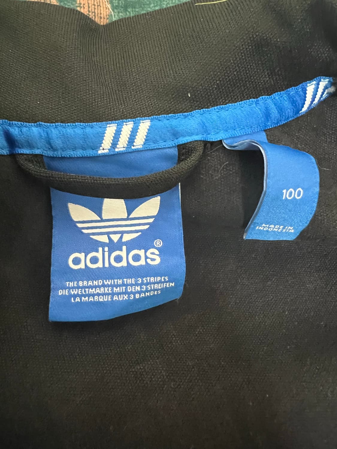 아디다스 블랙 유로파 져지 트랙탑 상품이미지3