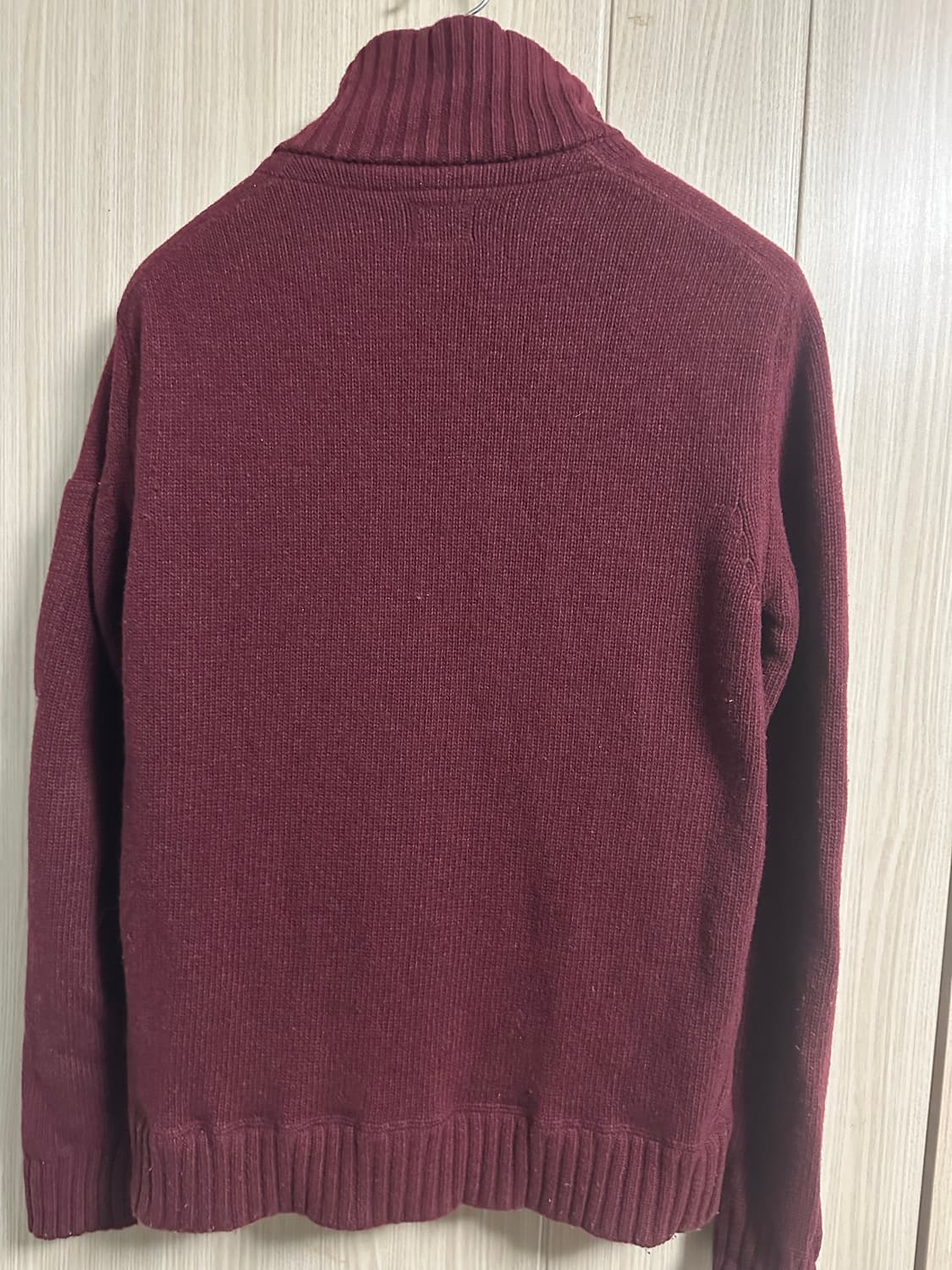 CP컴퍼니 버건디 렌즈 니트집업 (50) 상품이미지2