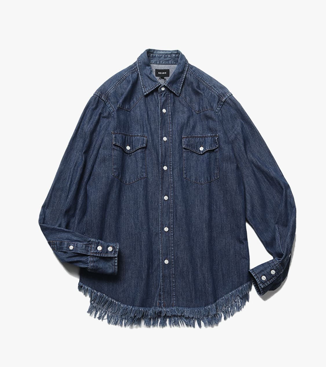 BEAMS - FRINGE WESTERN SHIRT 상품이미지1