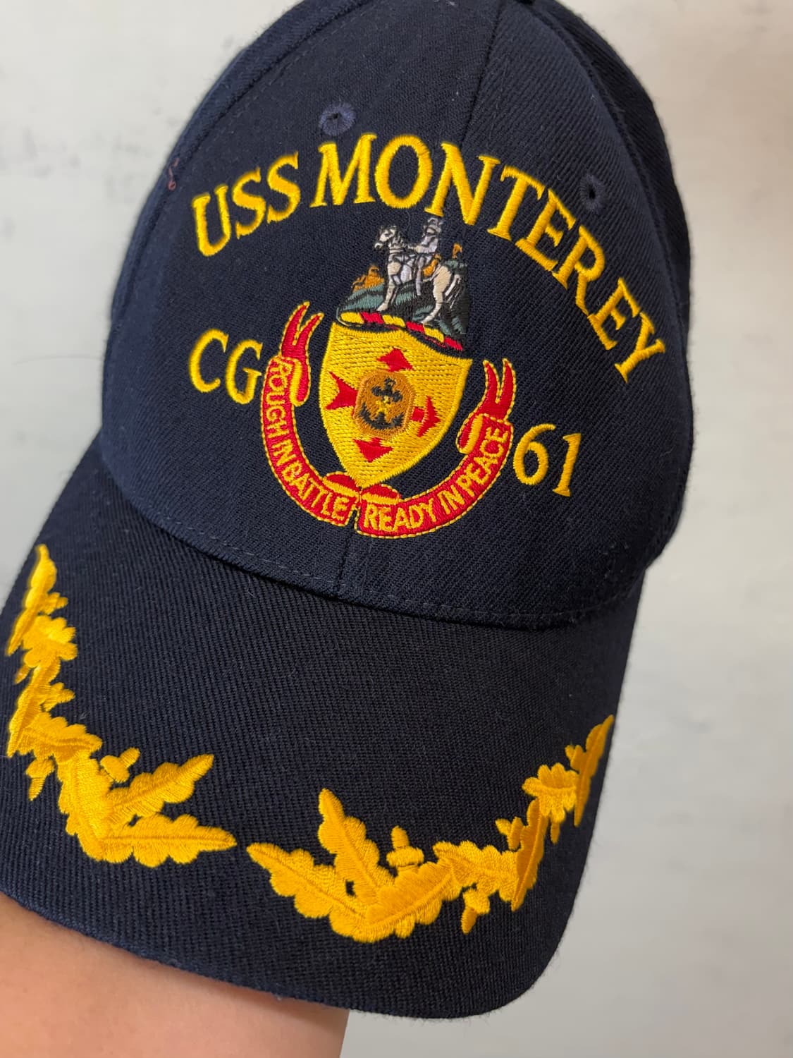 USS 몬터레이 CG 61 USA 빈티지 볼캡 상품이미지2