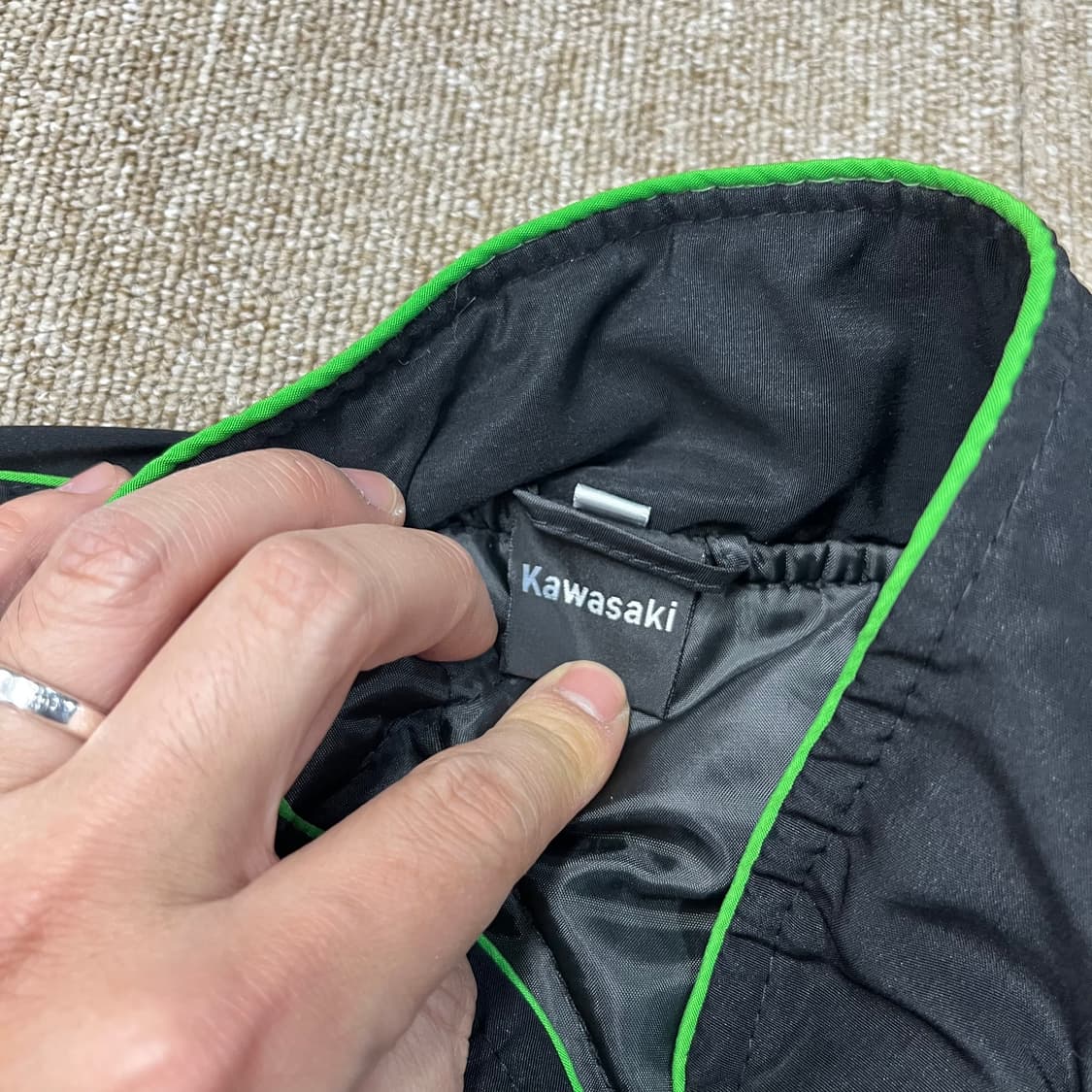 가와사키 몬스터 바이크 자켓 상품이미지5