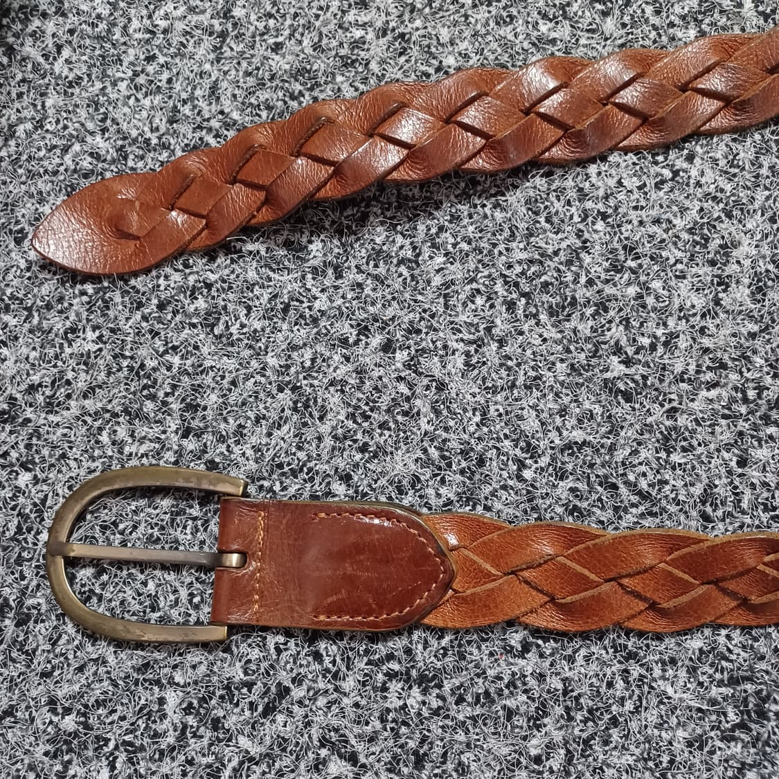빈티지 소가죽 케이블 벨트 상품이미지3