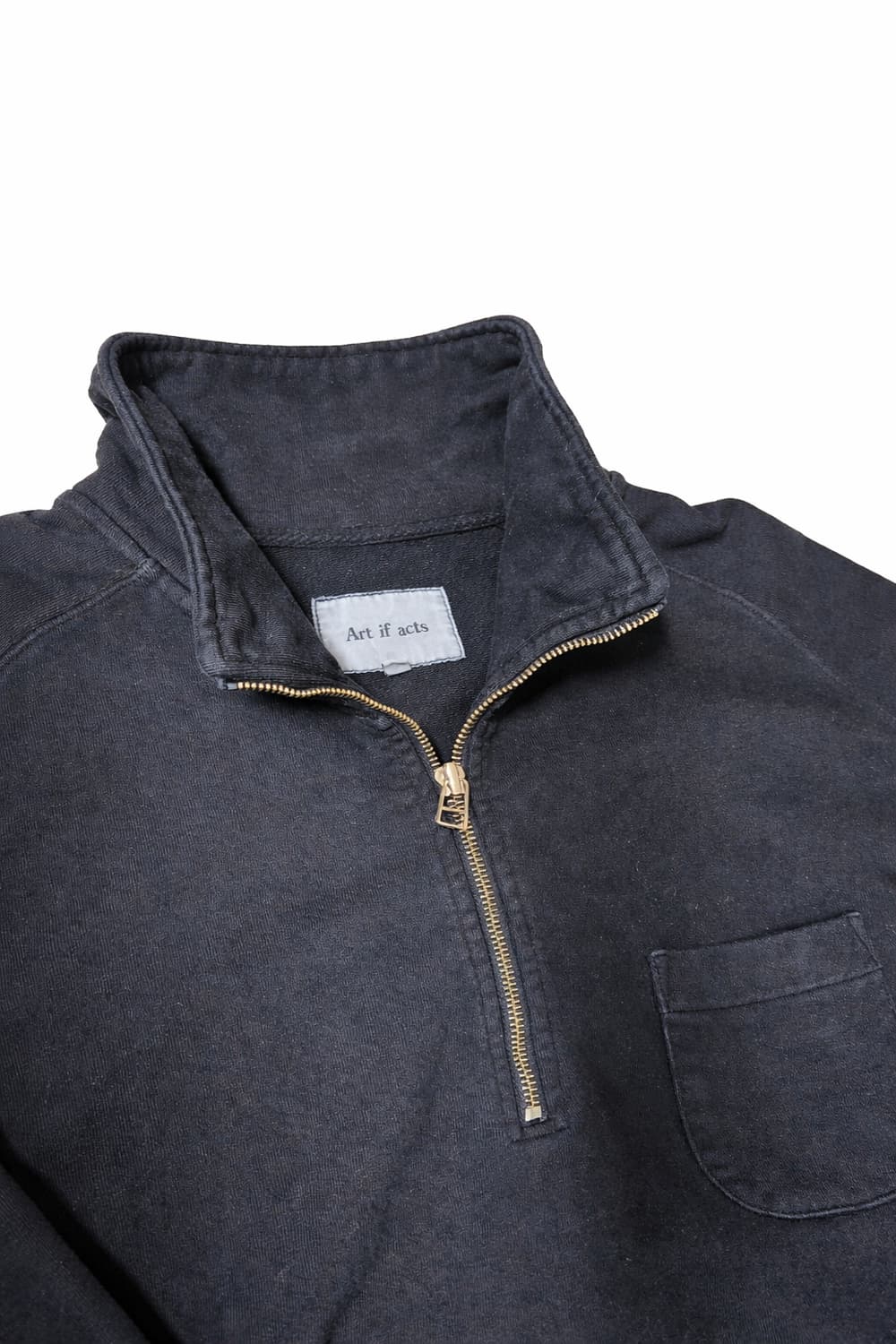 아트이프액츠 가먼트 다이 하프집업 XL 상품이미지2