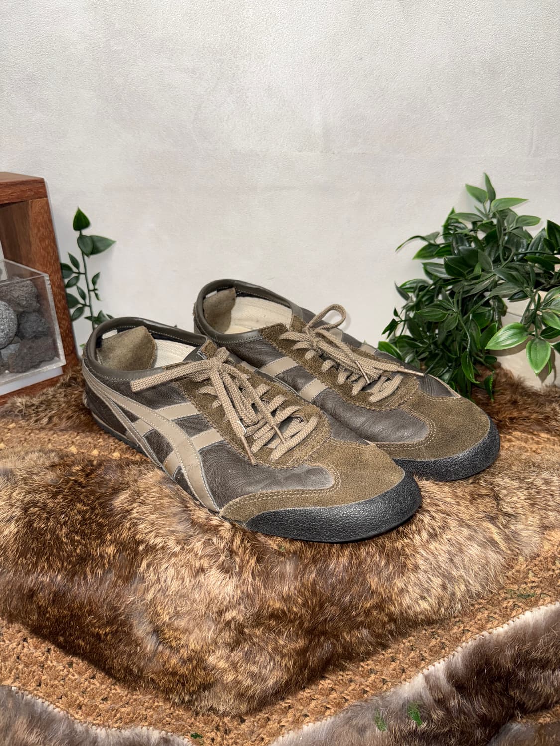 Onitsuka Tiger mexico66 brown sneakers 상품이미지5