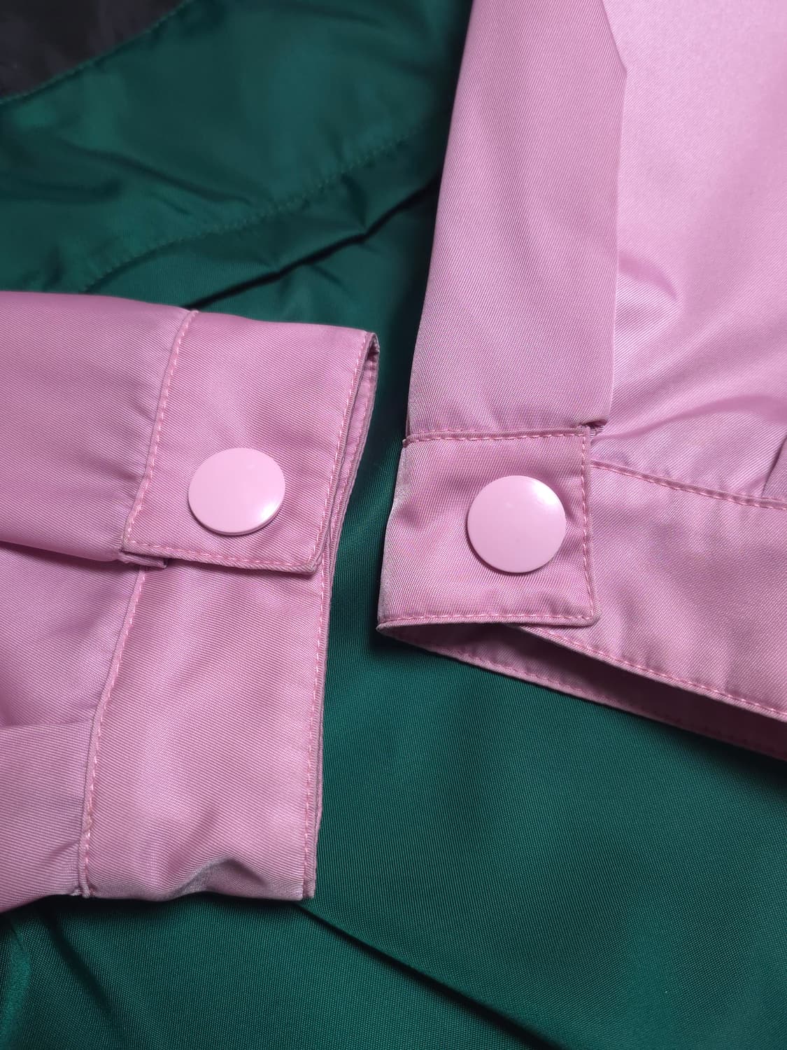 [M] 프라다 개버딘 멀티 컬러블록 아노락 자켓 상품이미지4