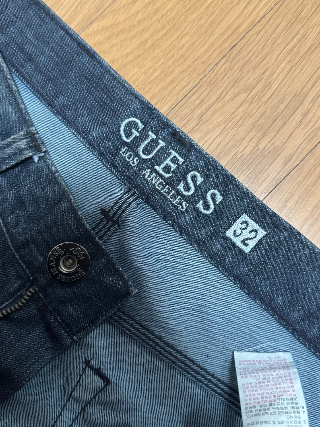 게스 로스앤젤레스 빈티지 부츠컷 데님 상품이미지3