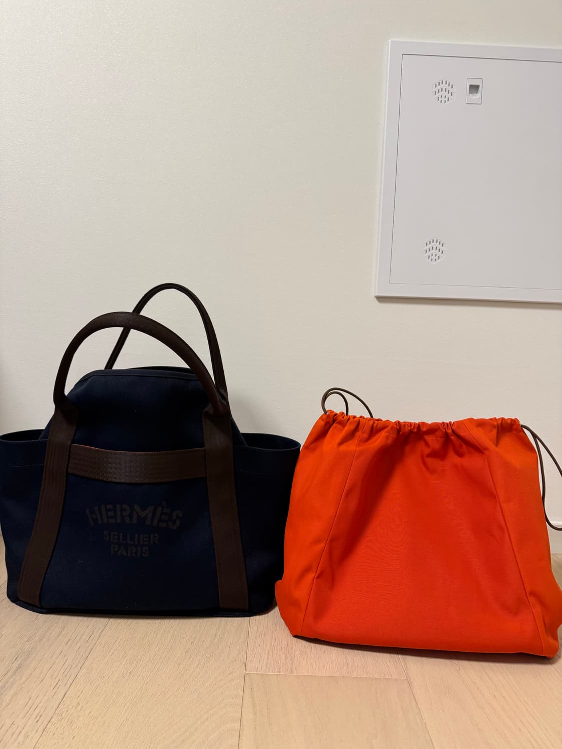 에르메스 더 그루밍 백 블루네이비 상품이미지6