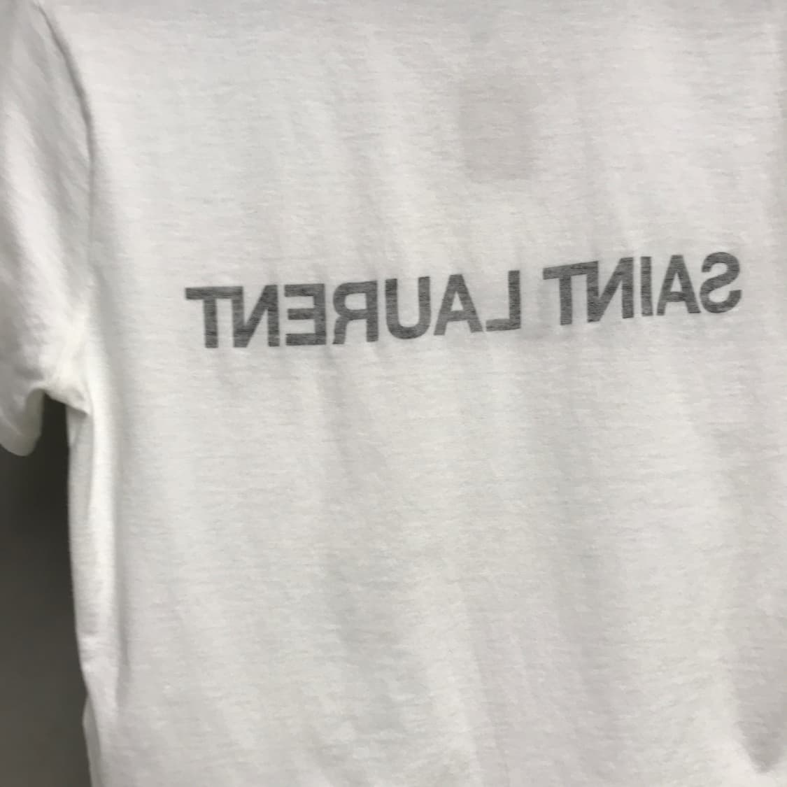 YSL 생로랑 화이트 반팔 티셔츠 S(W) 상품이미지7