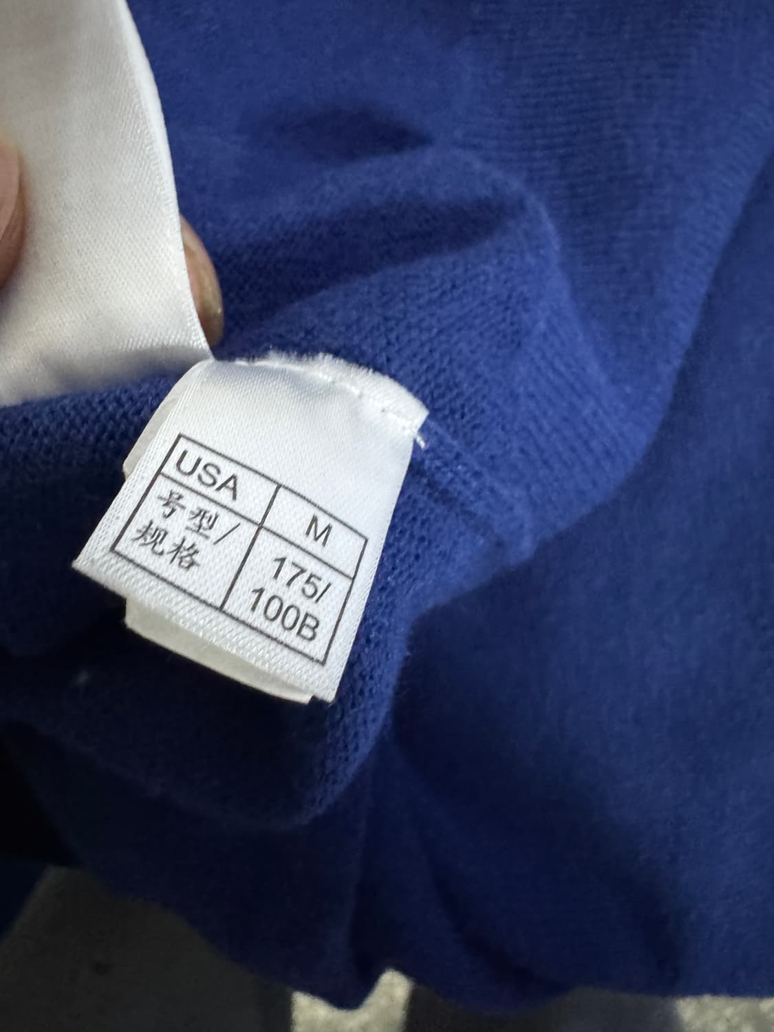 정품 브룩스브라더스 캐시미어 혼용 코튼 니트 M ~ L 블루 상품이미지5