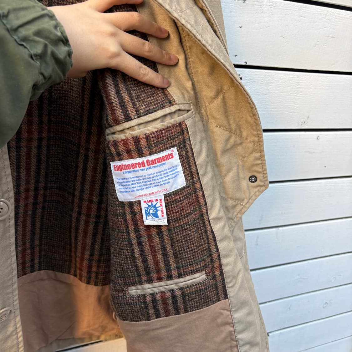 Engineered Garments 엔지니어드가먼츠 헌팅 자켓 상품이미지8