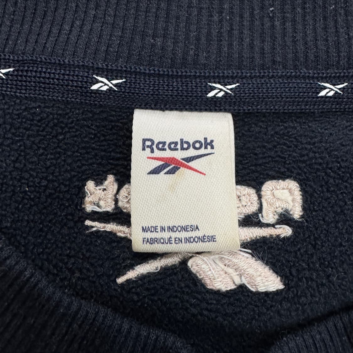 리복 빅로고 올드스쿨 플리스 맨투맨 상품이미지5