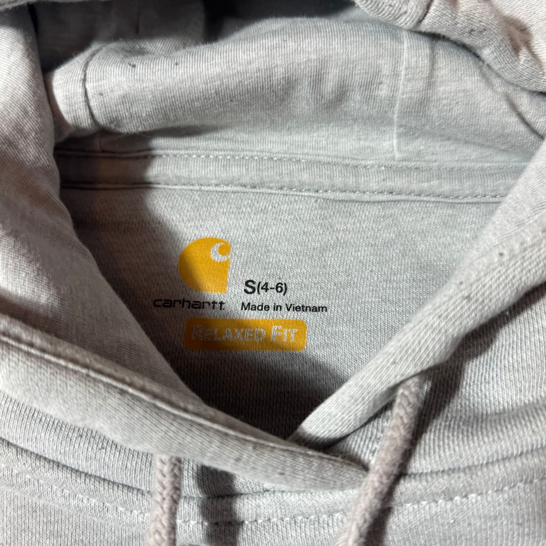 칼하트 클래식 후드티 그레이 상품이미지3