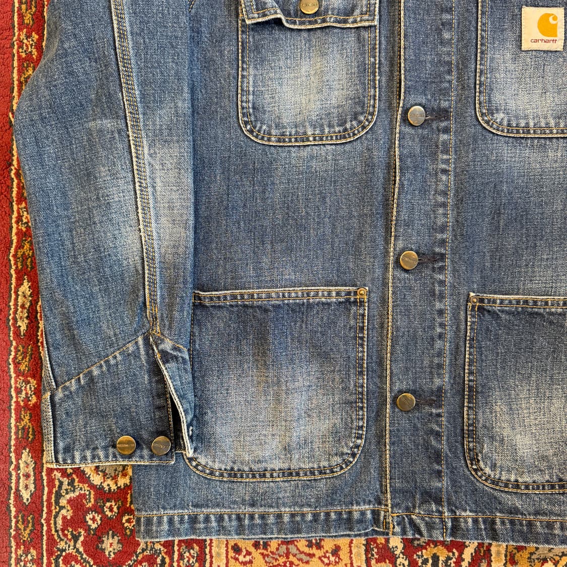 칼하트 WIP 미시건 코트 데님 초어자켓 [ 95 ] 상품이미지4
