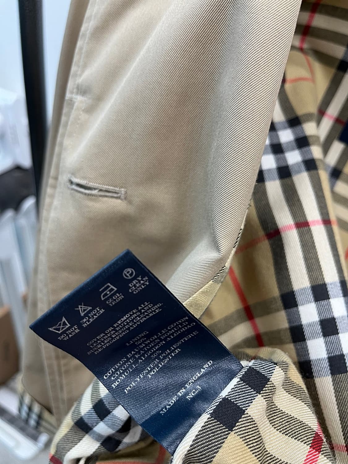 여) 버버리 개버딘 트렌치코트 상품이미지7