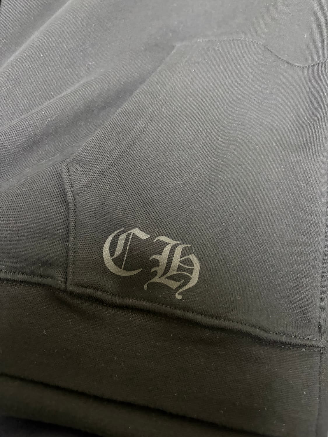 크롬하츠 플로랄 헤비웨이트 후드집업 L 상품이미지3