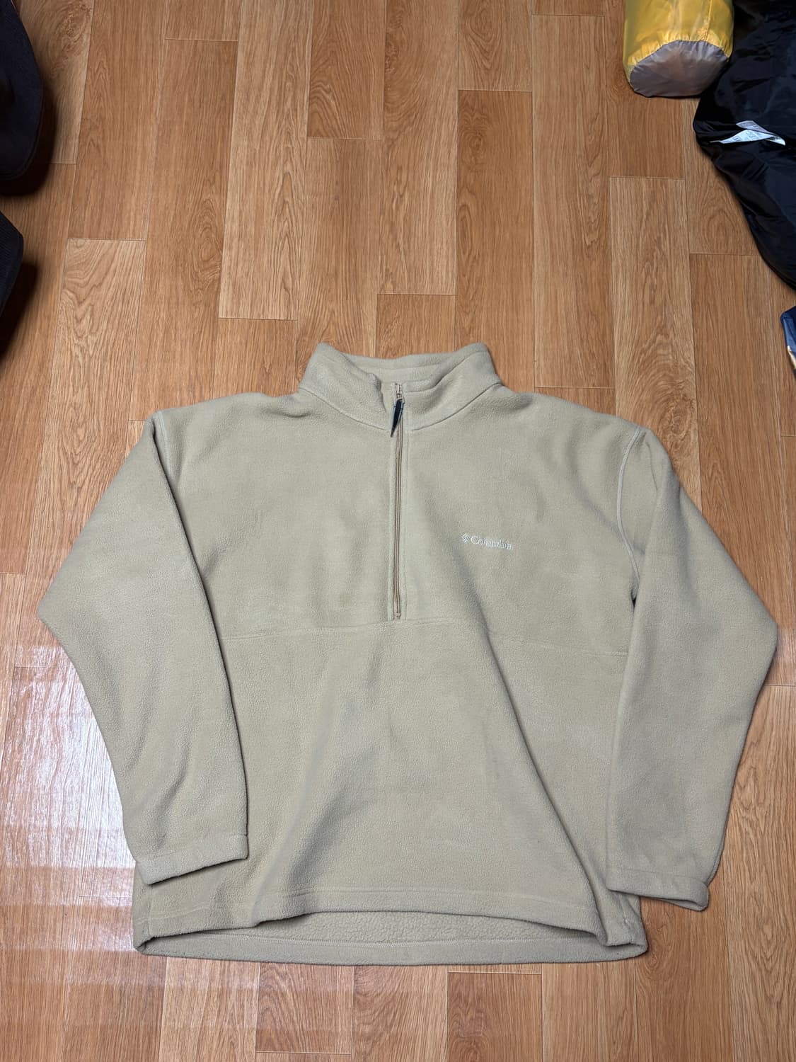 빈티지 컬럼비아 하프집 플리스 XL 상품이미지1