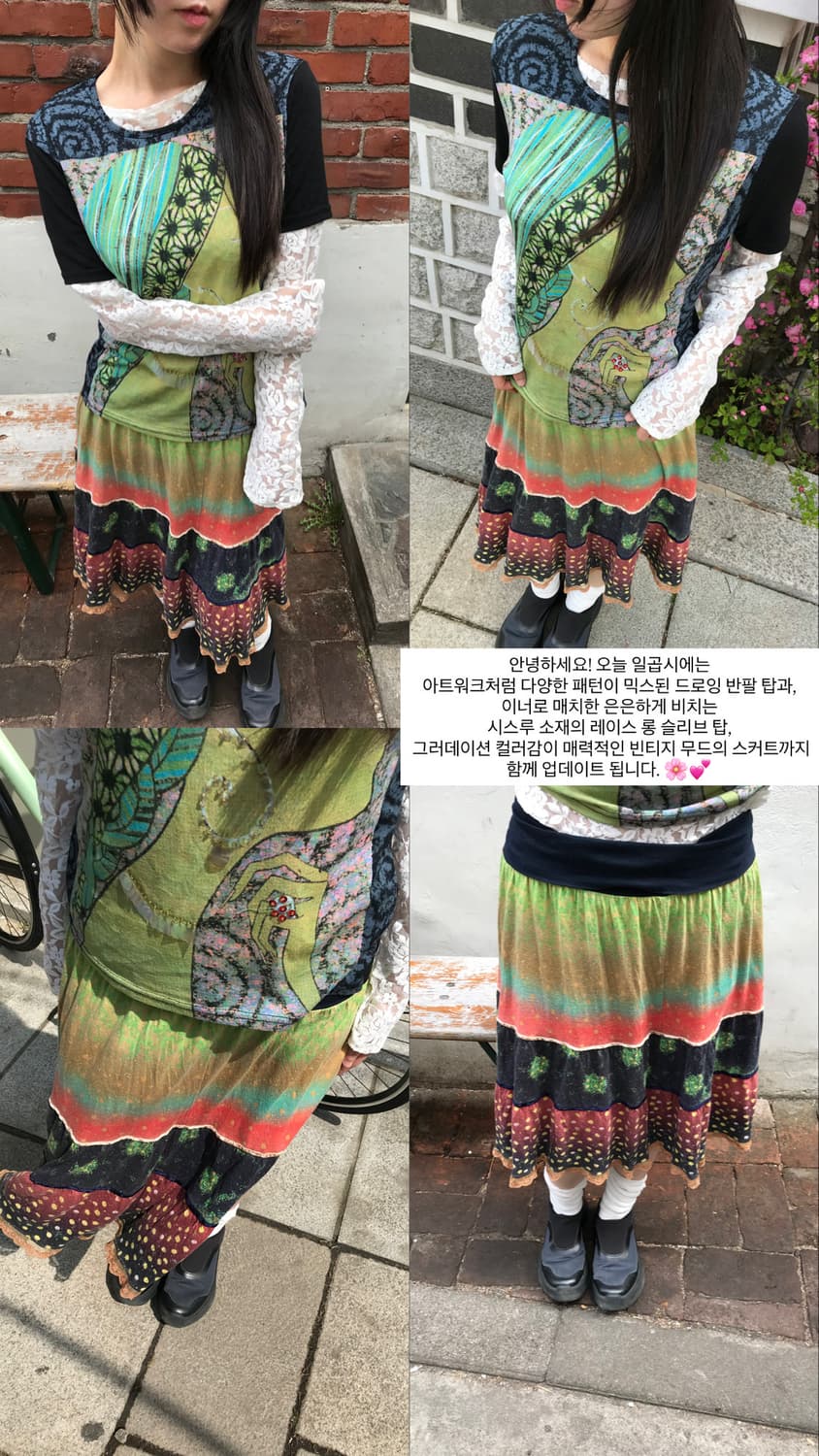 vintage lace long sleeve 상품이미지9