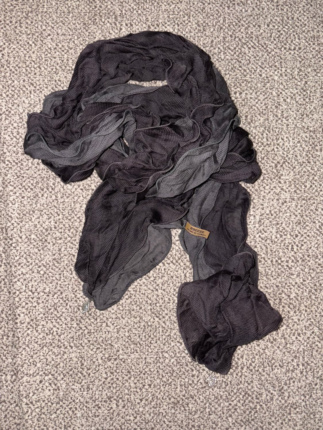 오리엔탈 투톤 큐빅 머플러 상품이미지2