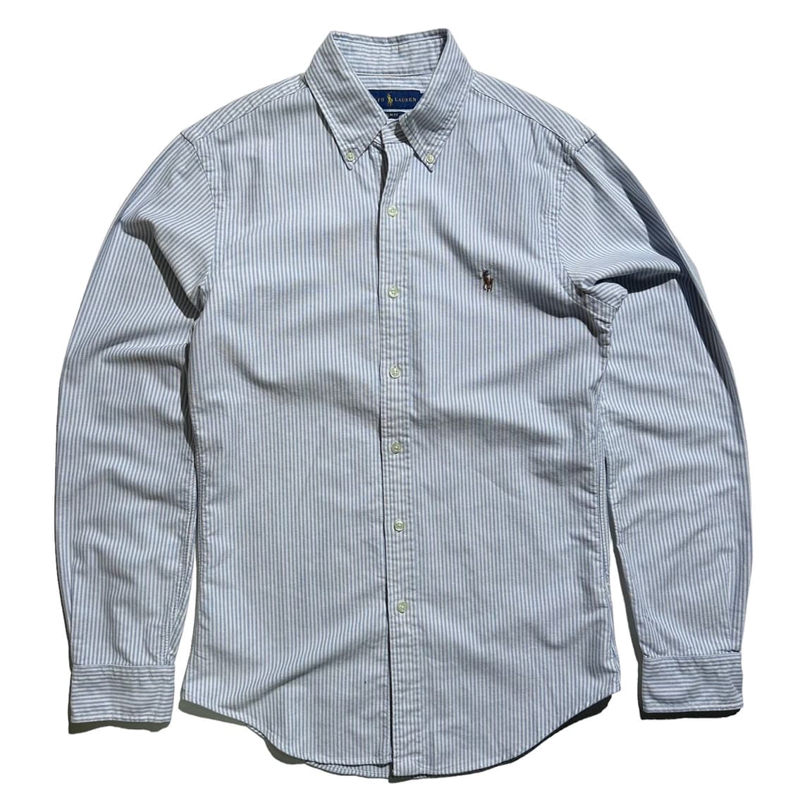 폴로 랄프로렌 포니로고 스트라이프 옥스포드 셔츠 상품이미지1