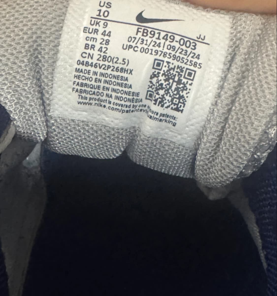 나이키 줌보메로5 블루보이드 양키스 280 상품이미지6