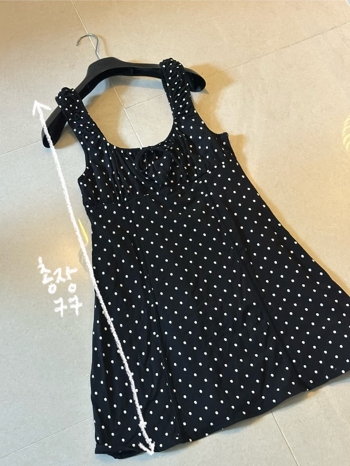 h&m 도트 원피스 상품이미지1