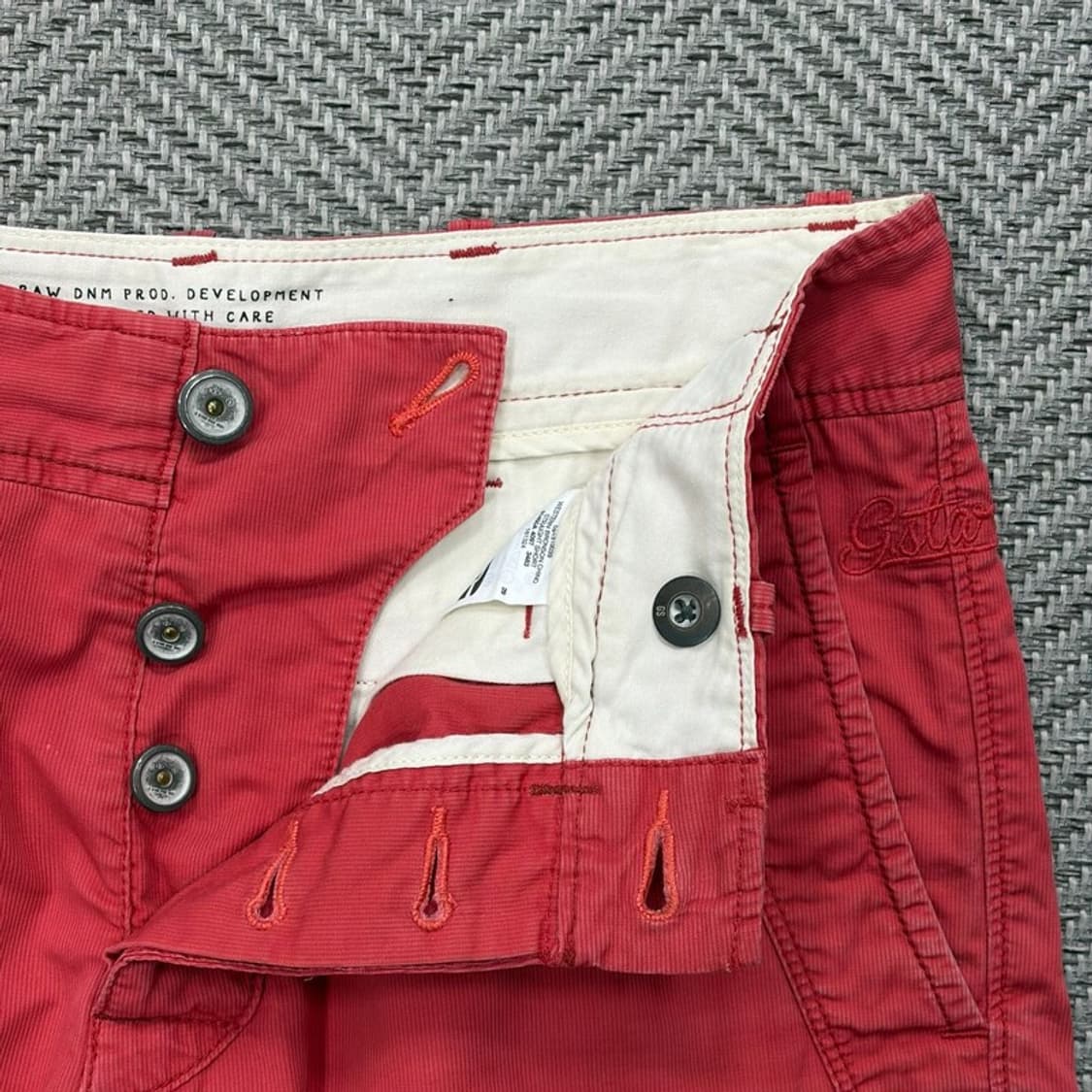 지스타로우 코튼 쇼츠 v2577 상품이미지7