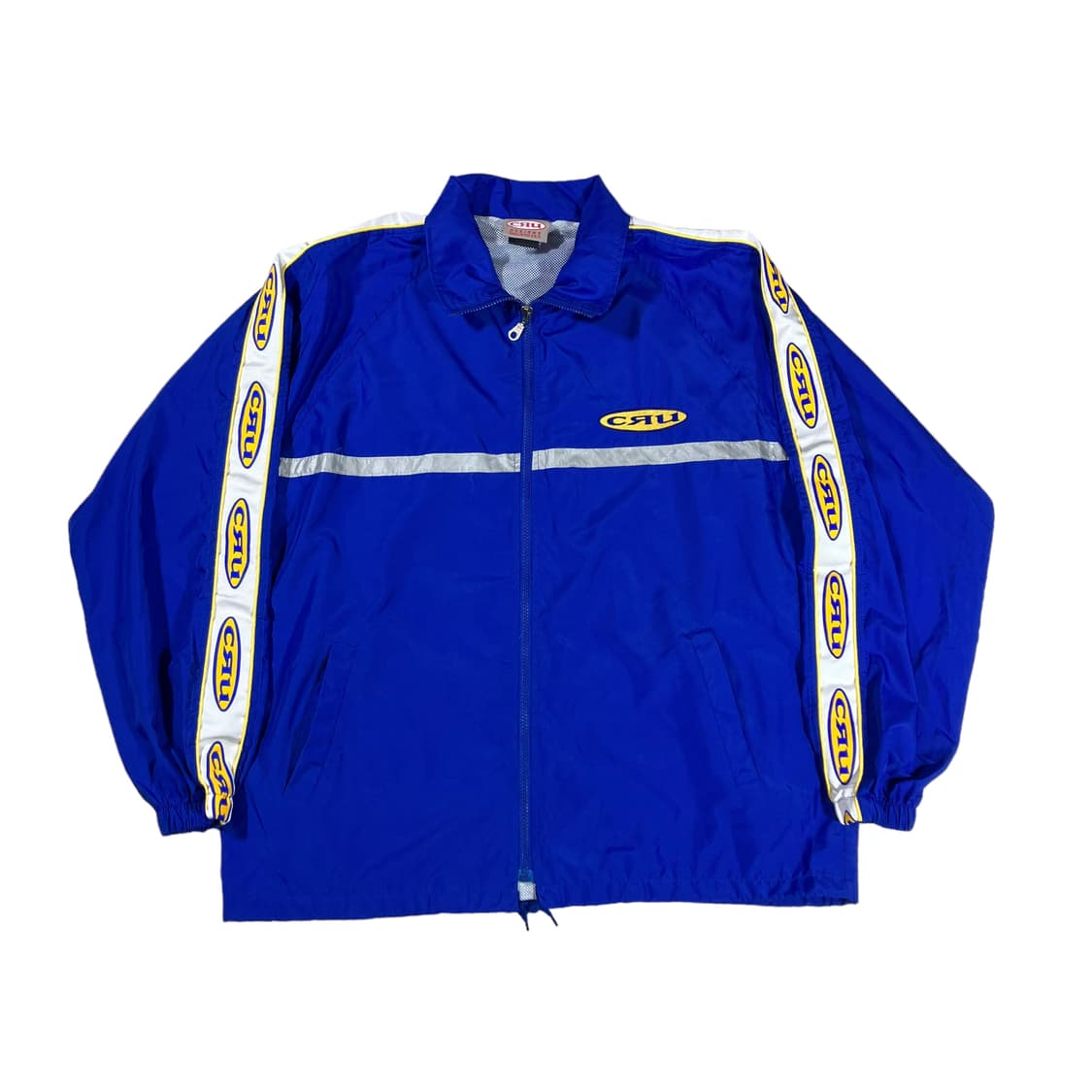 90s CRU 빅로고 올드스쿨 윈드브레이커 자켓 상품이미지3