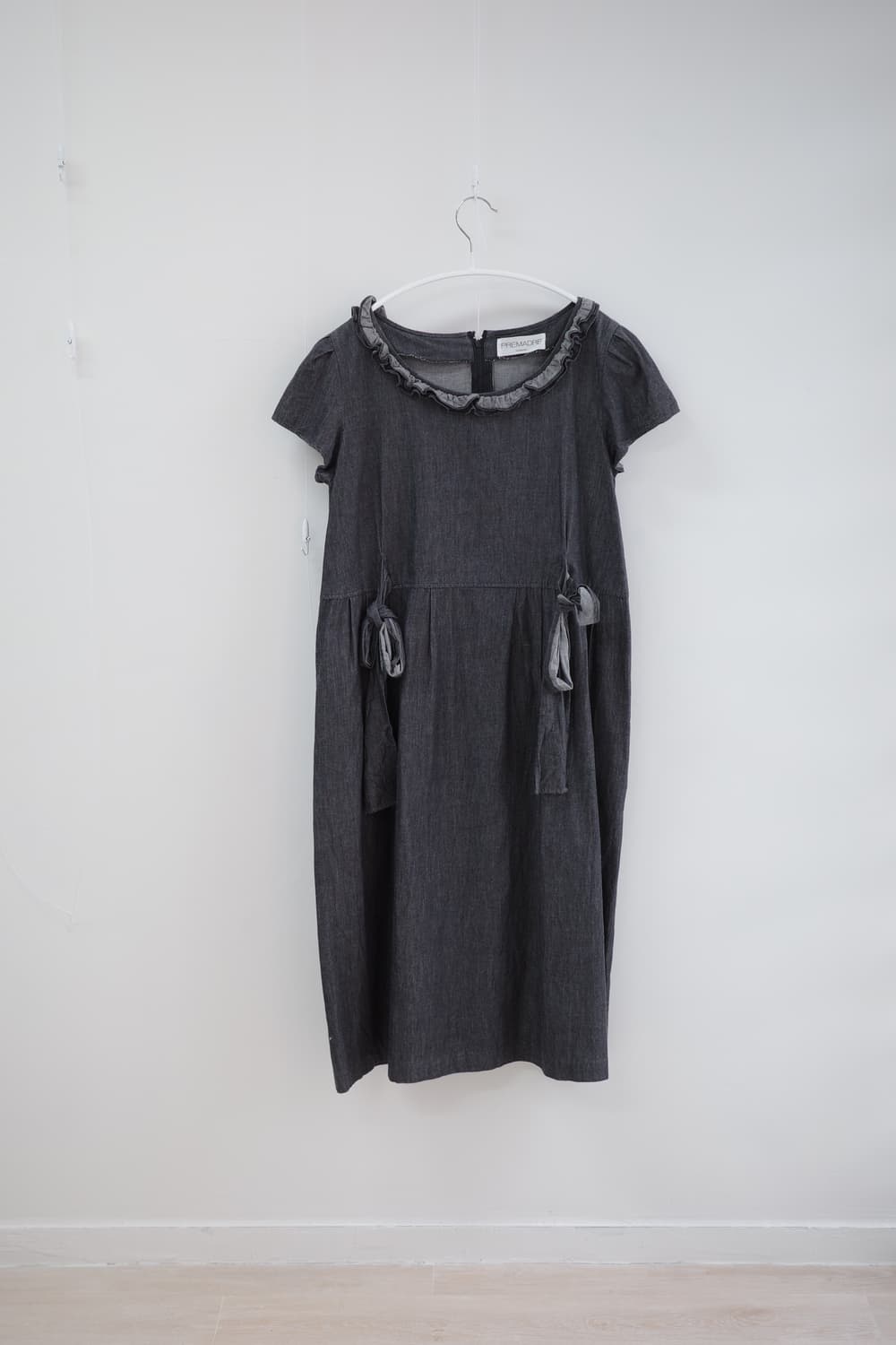 Ruffle ribborn one-piece 상품이미지3
