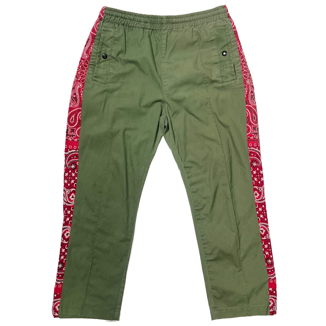 올드파크 페이즐리 사이드 라인 팬츠 (M) 상품이미지1