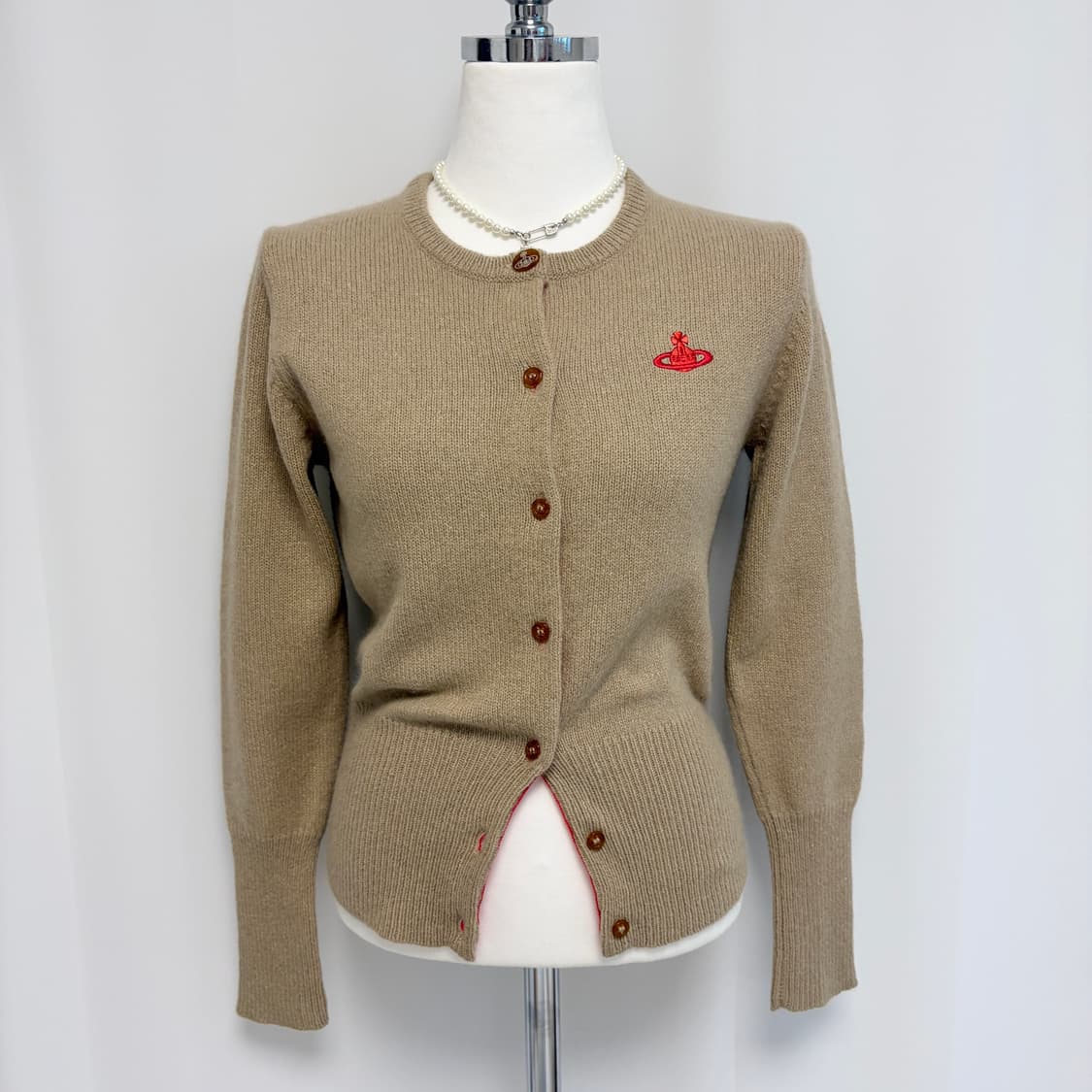 비비안웨스트우드 앙고라 울 가디건 상품이미지5