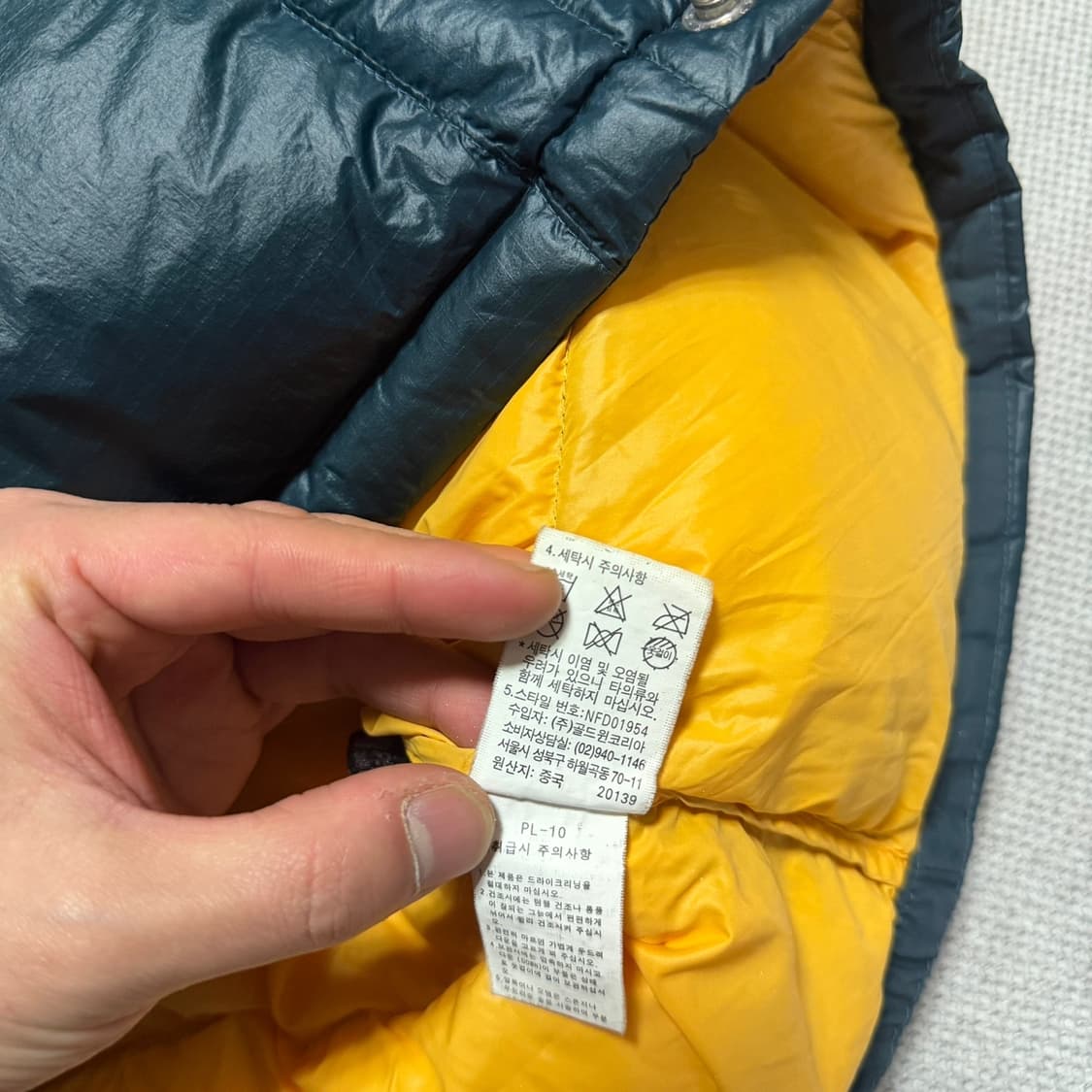 노스페이스 700 다운 패딩조끼 상품이미지5