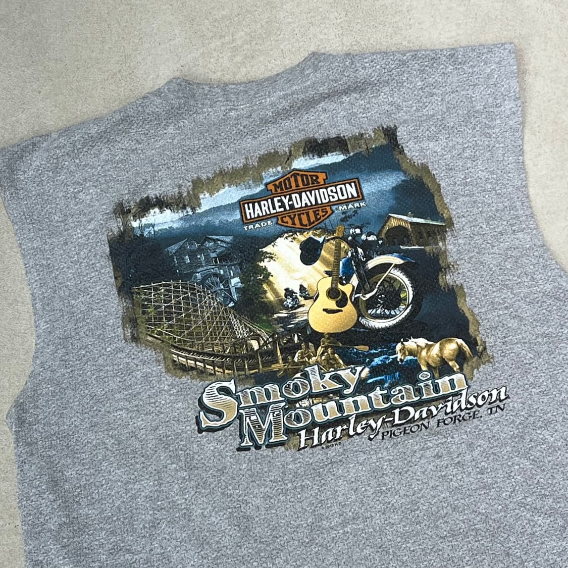 할리 데이비슨 프린팅 나시티 s09954 상품이미지4