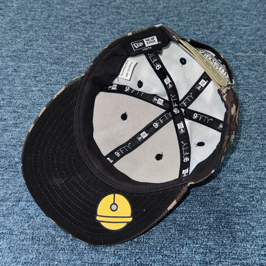 뉴에라 X 도라에몽 밀리터리 카모 유스 스냅백 상품이미지5