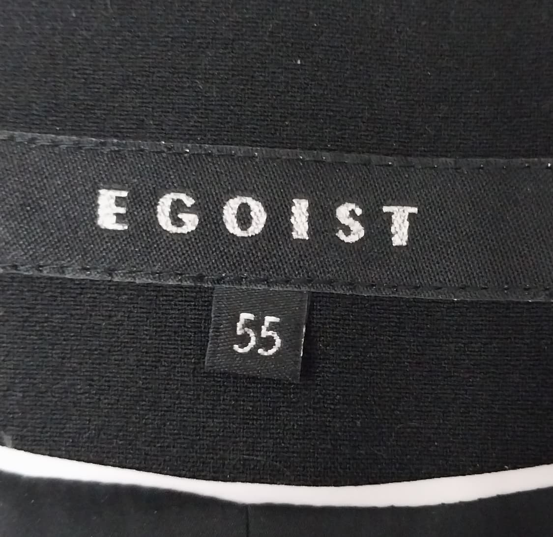 에고이스트 블랙 더블 은장 버튼 자켓 55 상품이미지3