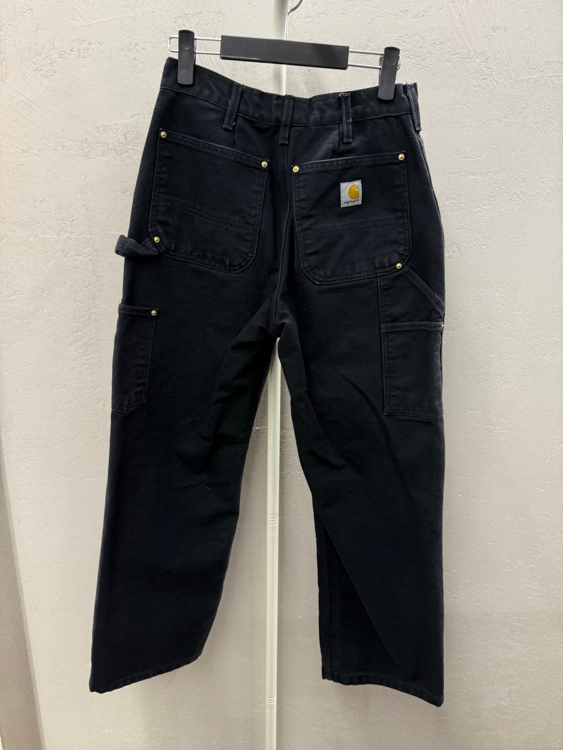 Carhartt 칼하트 불랙 더블니 카펜터 팬츠 32 상품이미지4