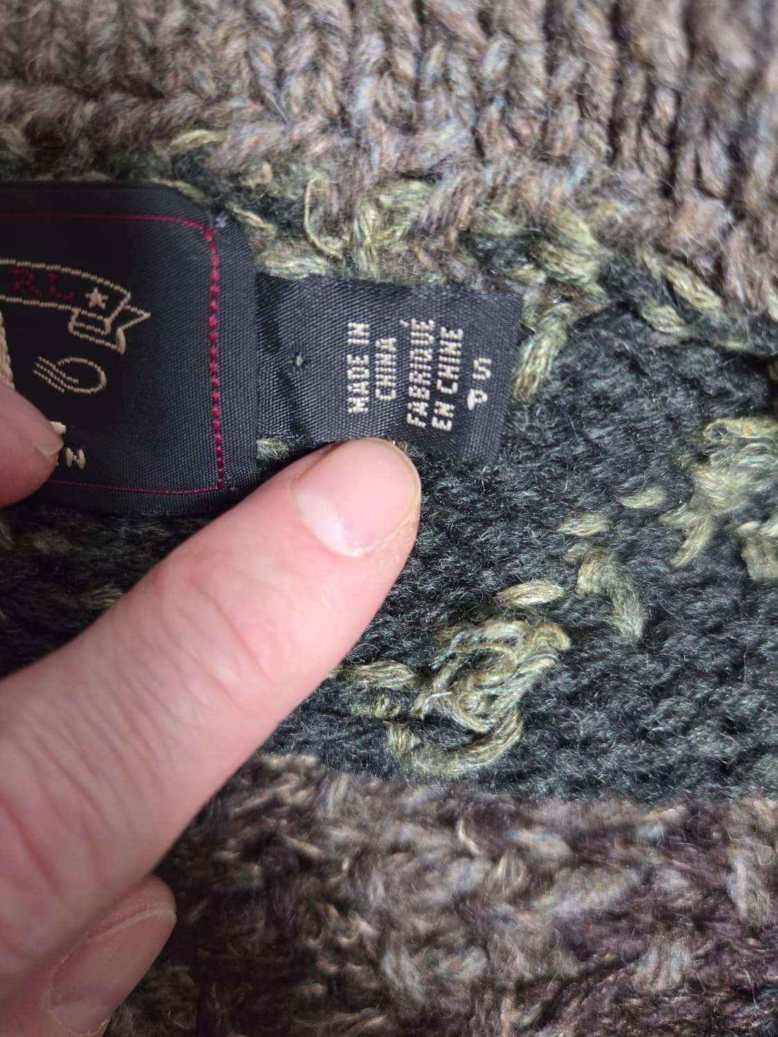 RRL 더블알엘 핸드소운 숄카라 가디건 상품이미지6