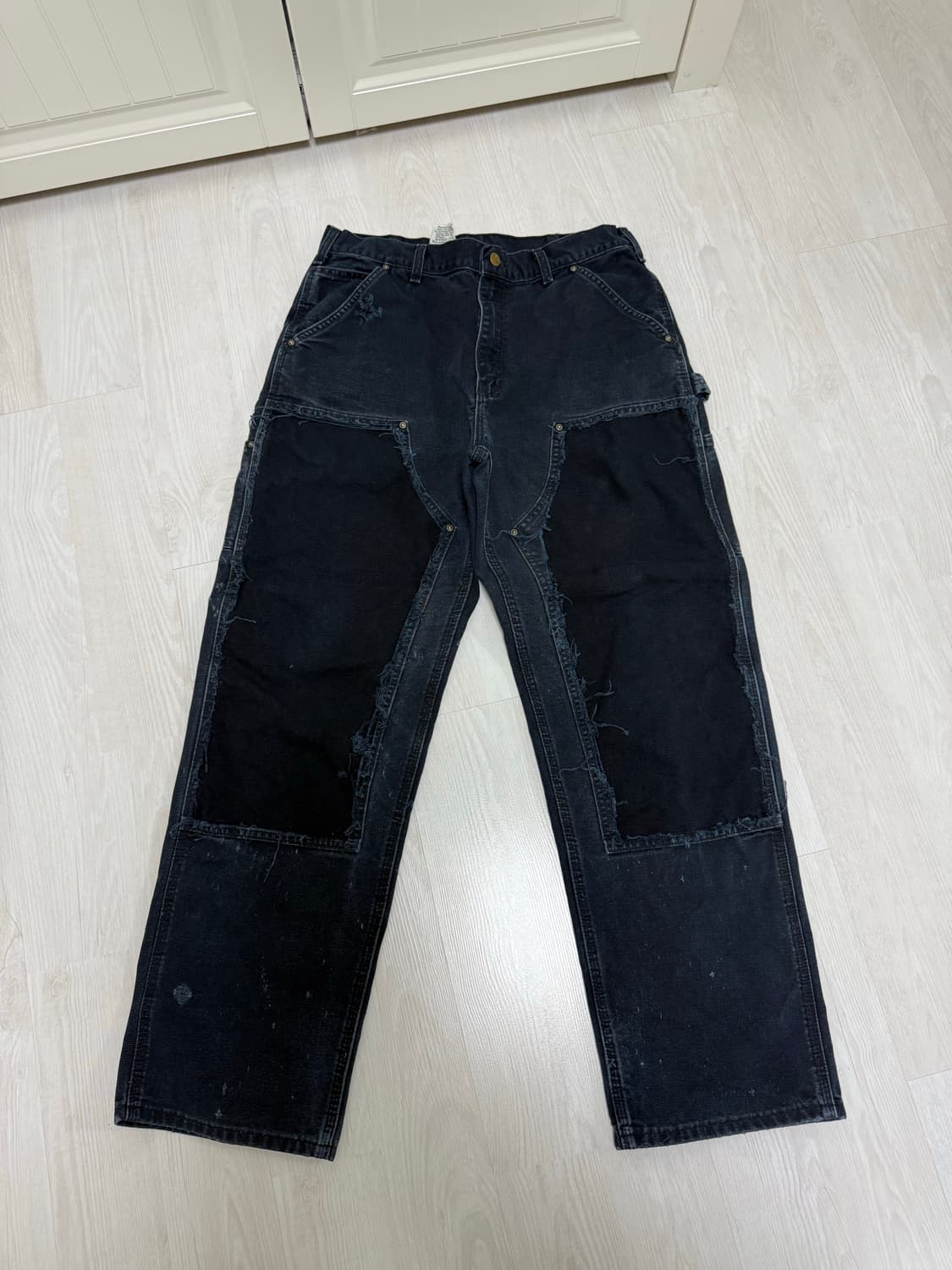 칼하트 더블니 블랙 34 상품이미지1