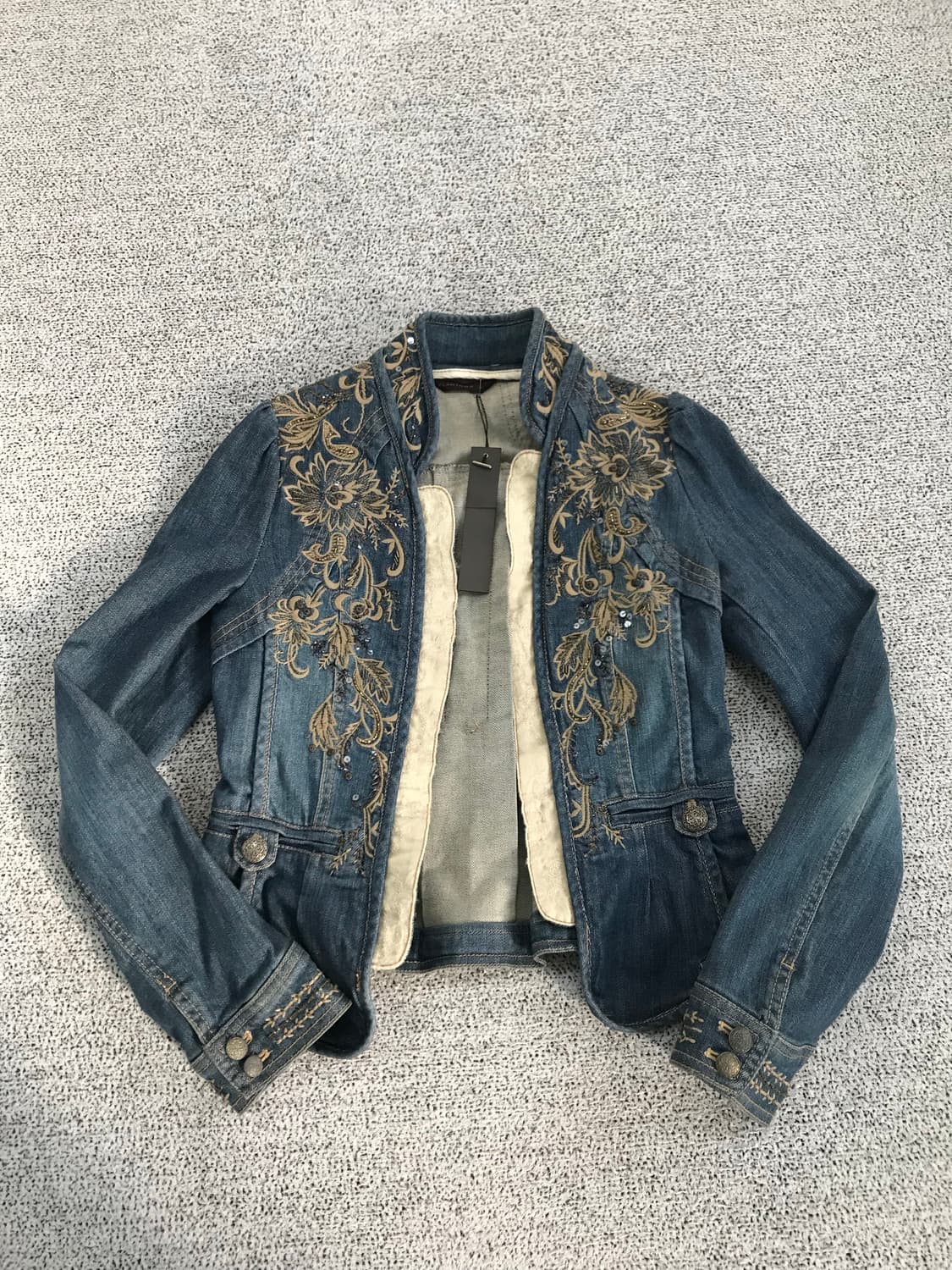 오리엔탈 데님 자켓 상품이미지4