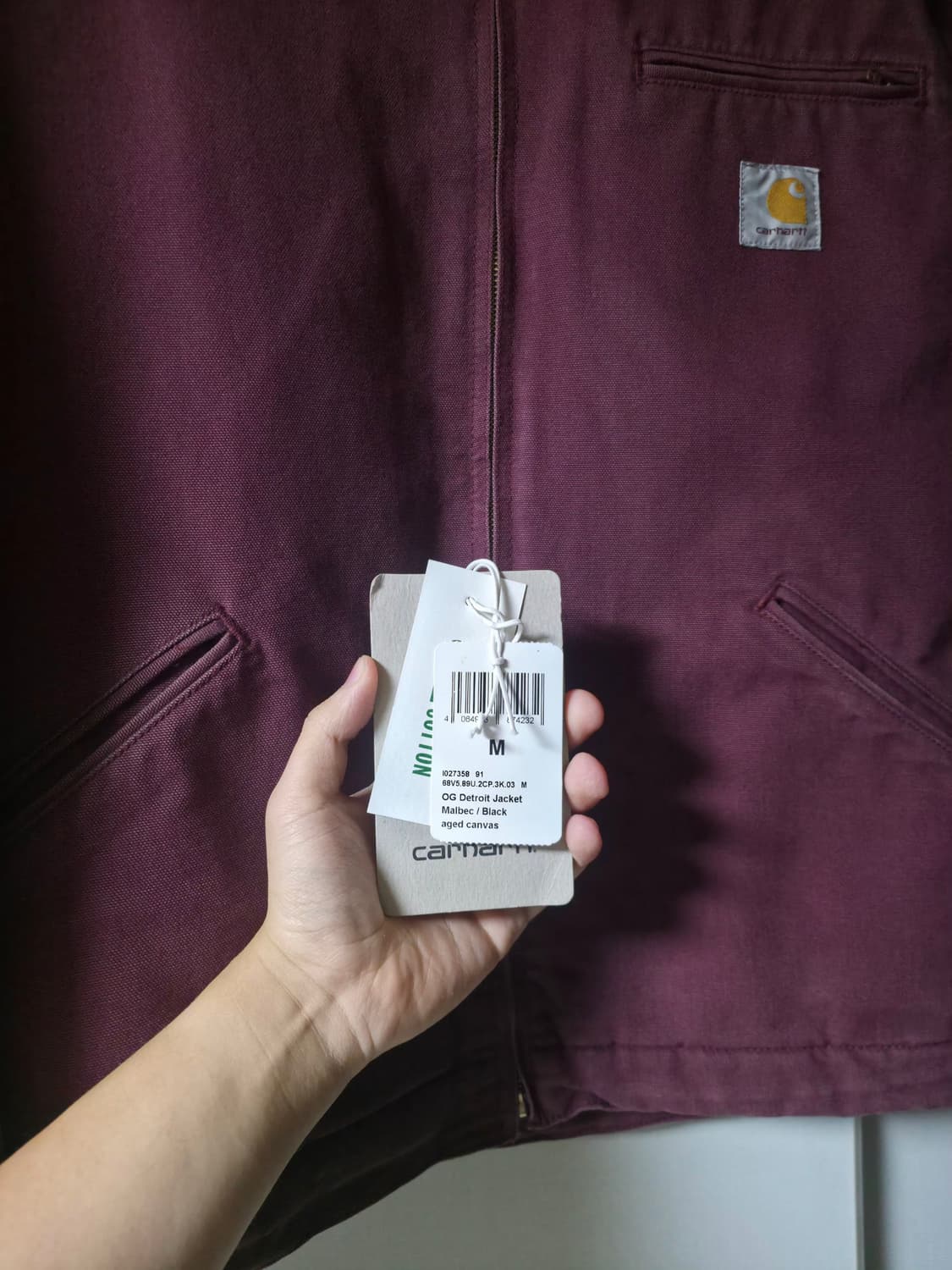 칼하트 wip og 디트로이트 말벡 m사이즈 상품이미지4